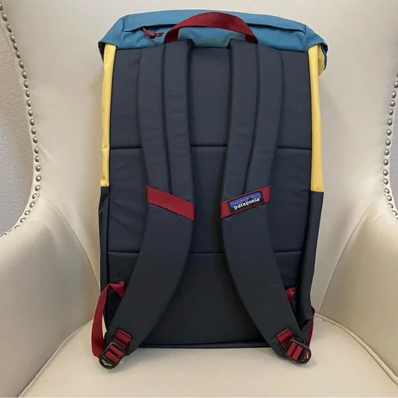 New with Tag Patagonia multicolored color block lightweight backpack size - Picture 5 of 10